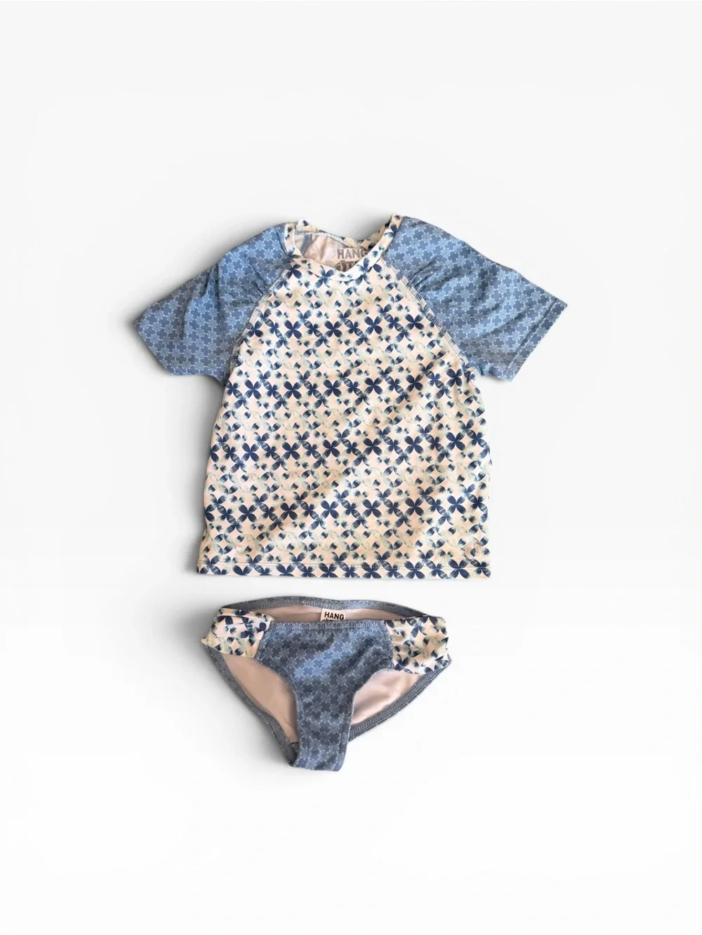 Kids Blue Two-Piece Swimsuit